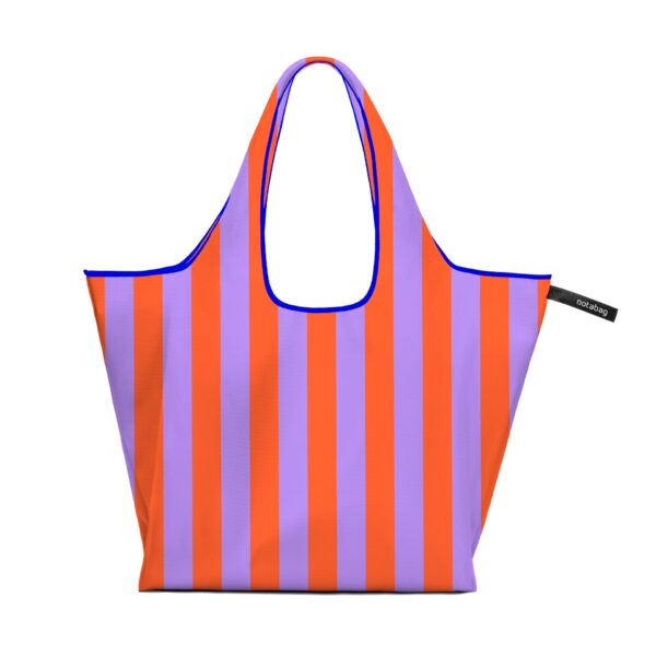 Foldable Shopping Bag – Stripes