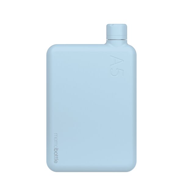 Memobottle A5 stainless steel - Powder Blue