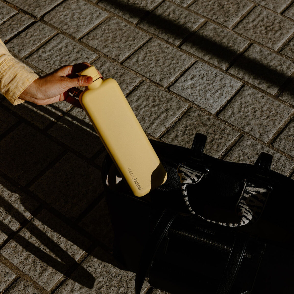 Memobottle Slim Acier inoxydable