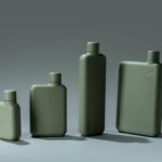 Memobottle Slim Acier inoxydable
