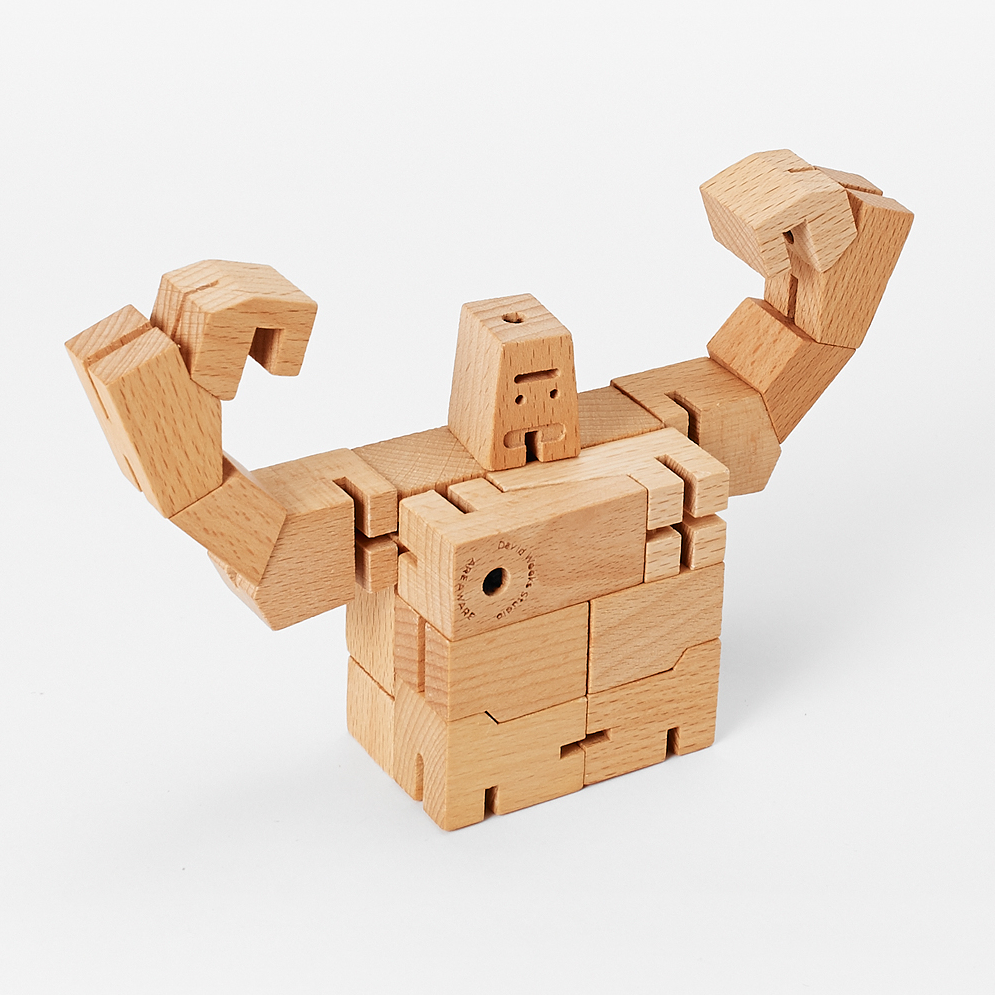 Cubebot Small Guthrie Holzroboter