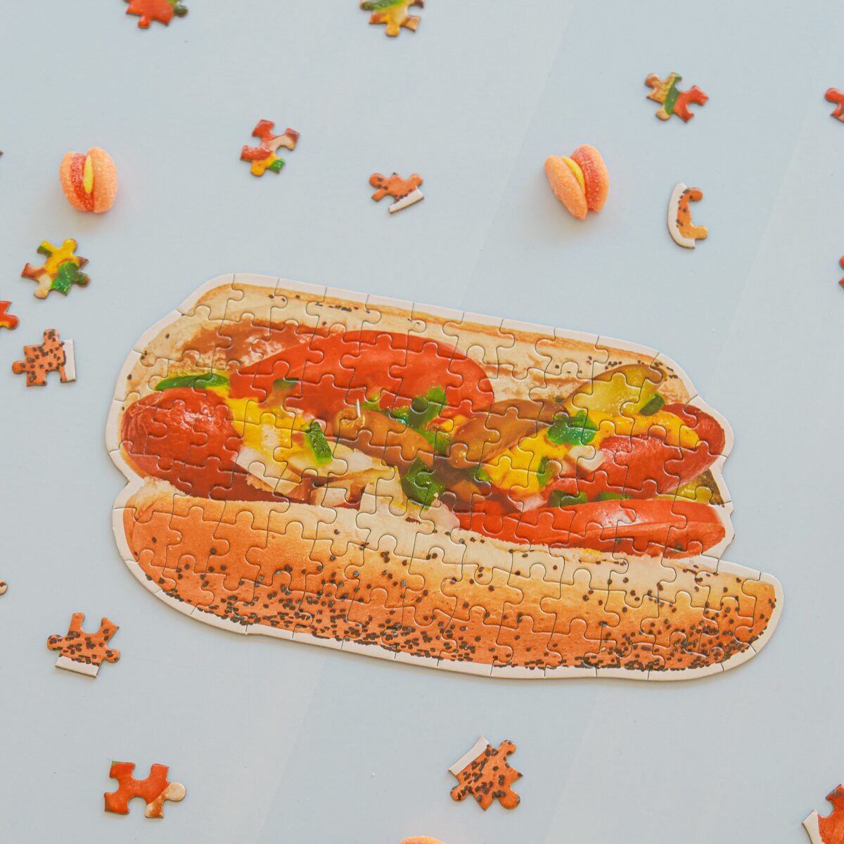 Little Puzzle Thing Chicago Hot Dog
