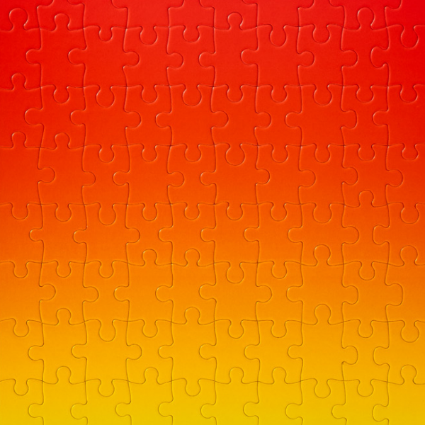 Gradient Puzzle, Small, 100 Pieces