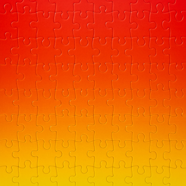 Gradient Puzzle small 100 Teile