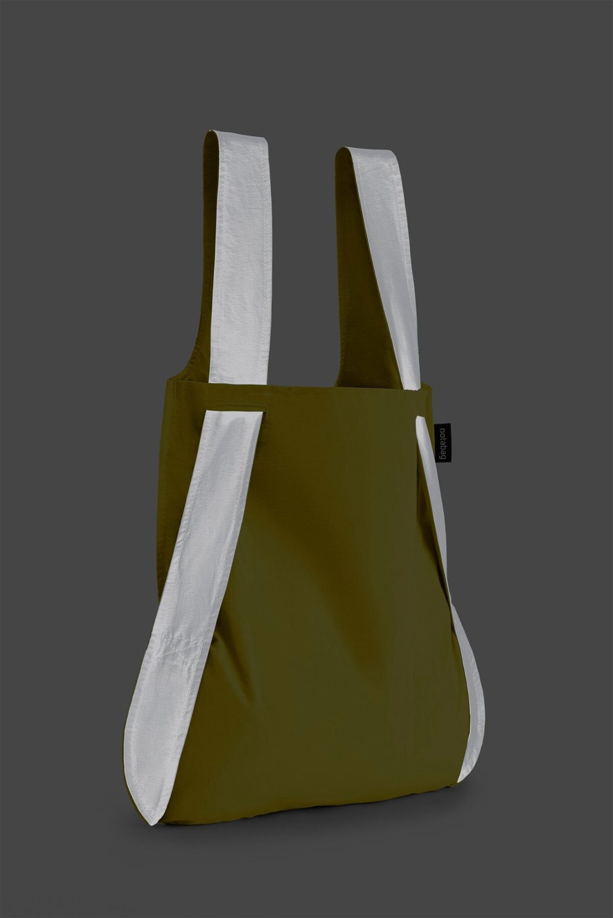 2-in-1 Rucksack und Einkaufstasche – Reflective