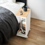 Beistelltisch TOWER mit Rollen