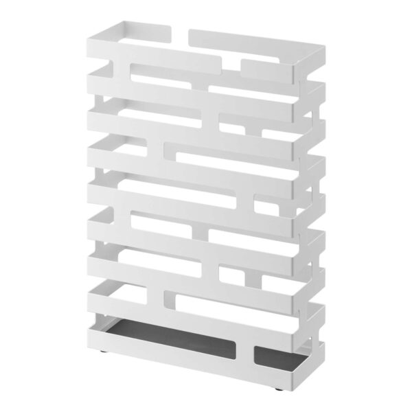 Schirmständer BRICK breit - Weiss