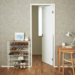 Schuhregal TOWER 6 Ebenen mit Holzplatte
