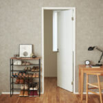 Schuhregal TOWER 6 Ebenen mit Holzplatte