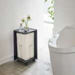 Toilettenpapier-Box TOWER mit Rollen