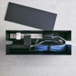 Kabelbox TOWER mit Rollen