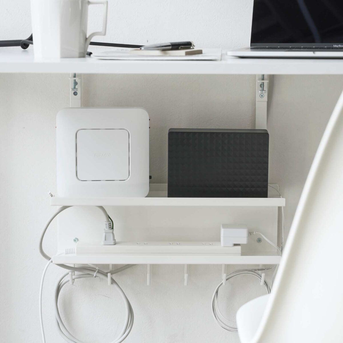 Kabel-Organizer SMART für den Schreibtisch