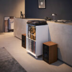 Schallplatten-Regal mit Rollen TOWER