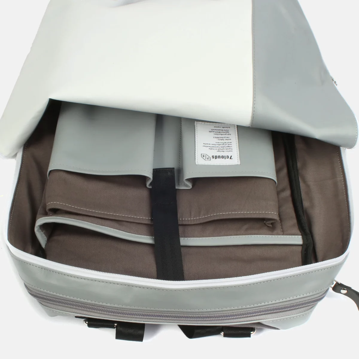 7clouds Lenis 7.1 Weiss-Grau, Detailansicht 6 | One Horizon