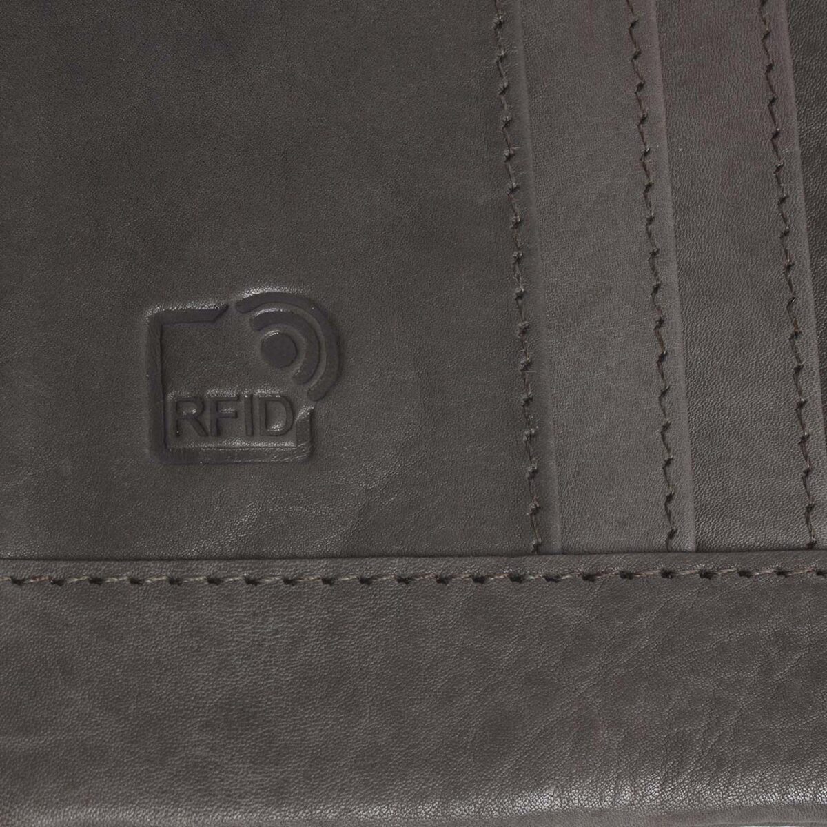 RFID leather wallet Hamburg 2A