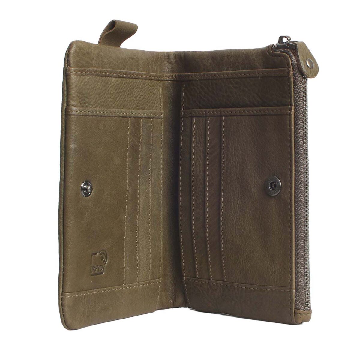 RFID leather wallet Hamburg 2A