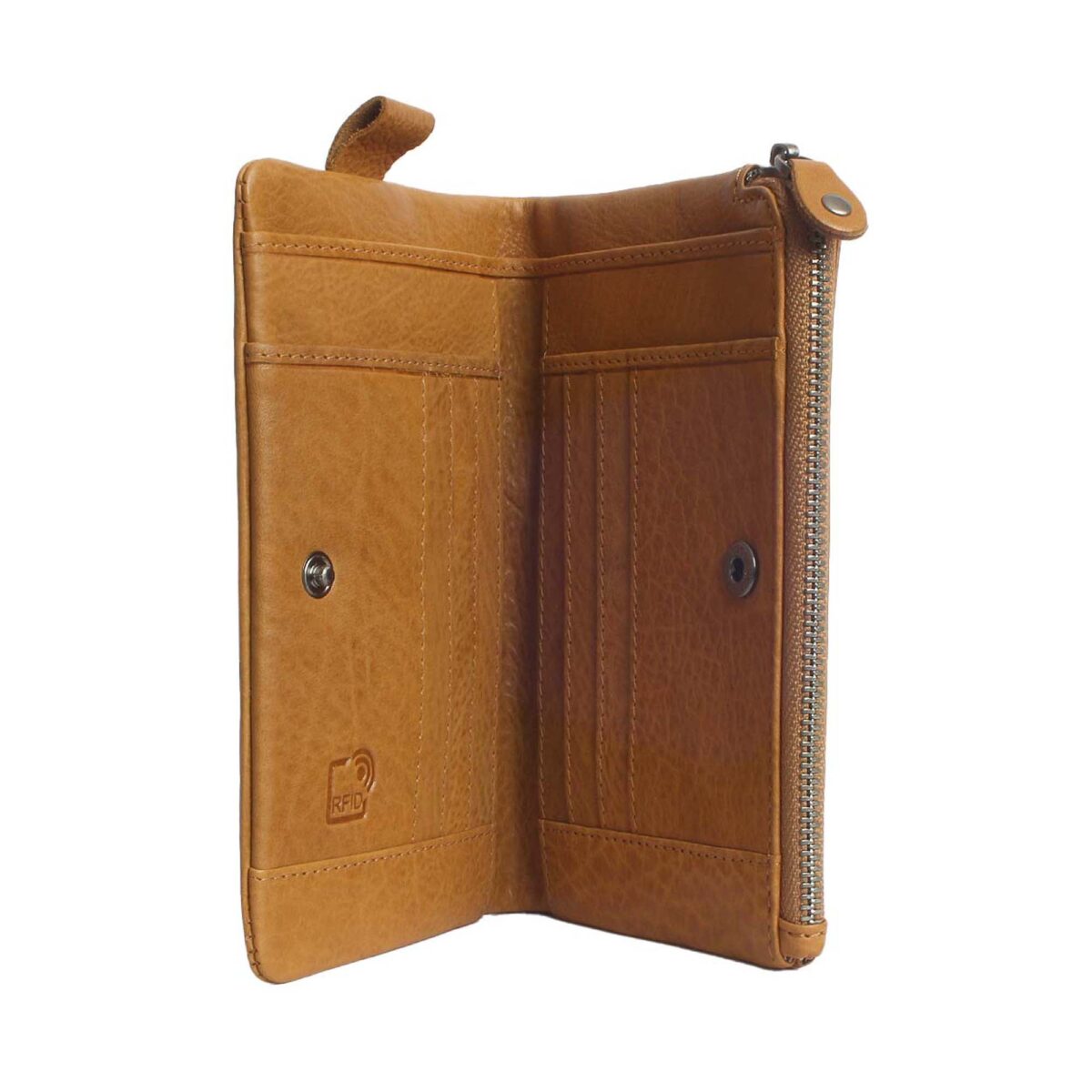 RFID leather wallet Hamburg 2A