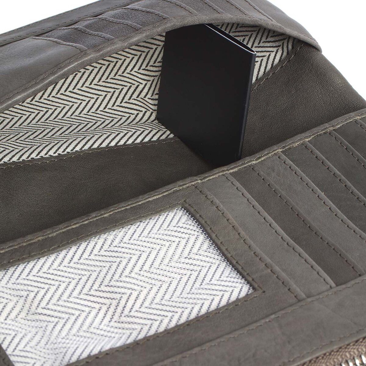 RFID leather wallet London 2A
