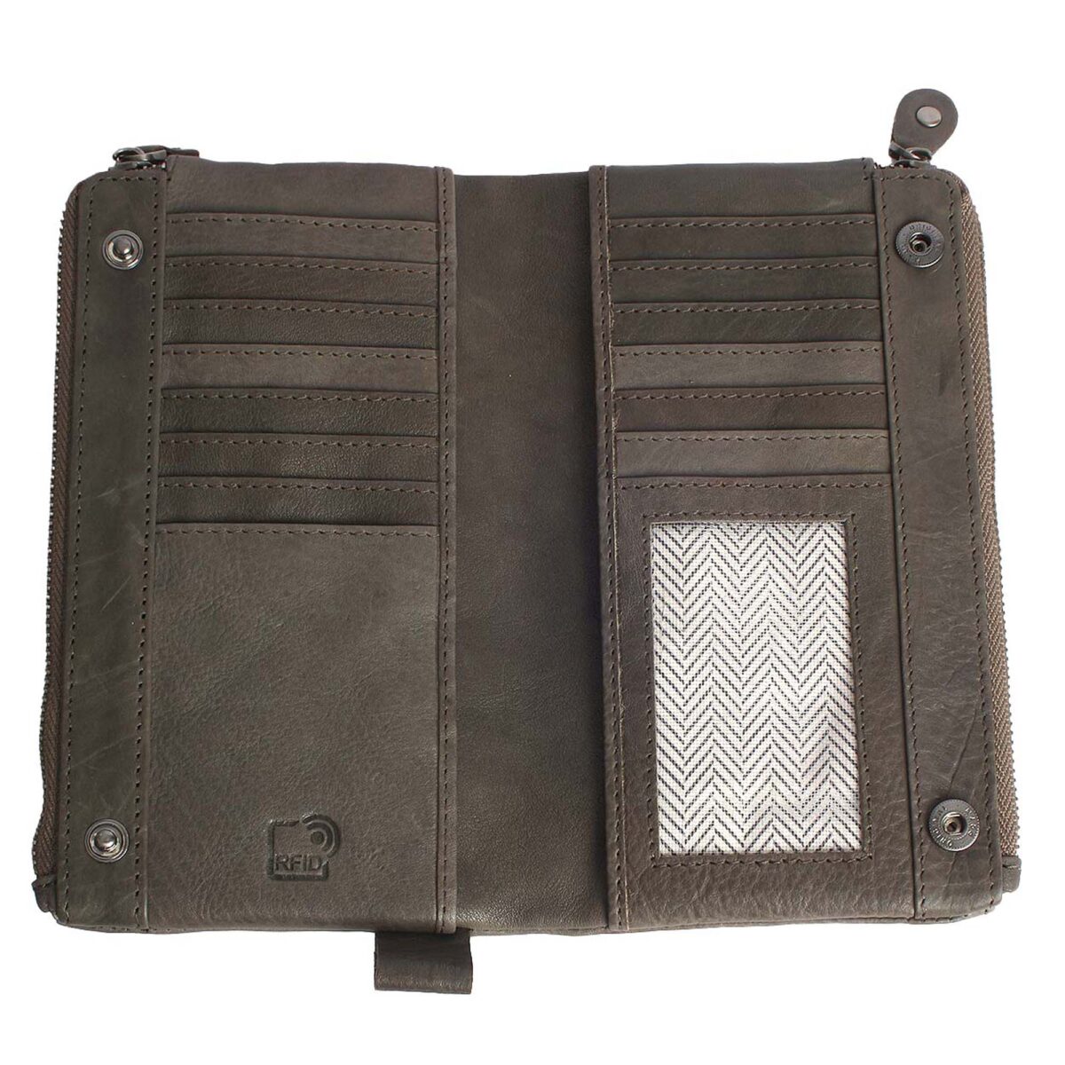 RFID leather wallet London 2A
