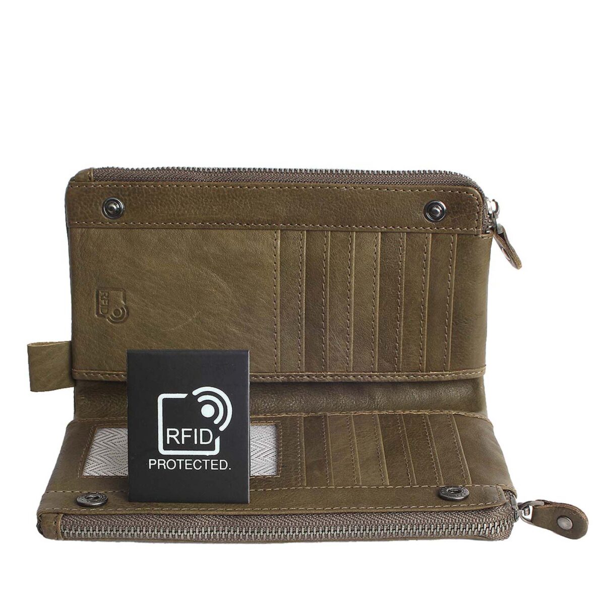 RFID leather wallet London 2A