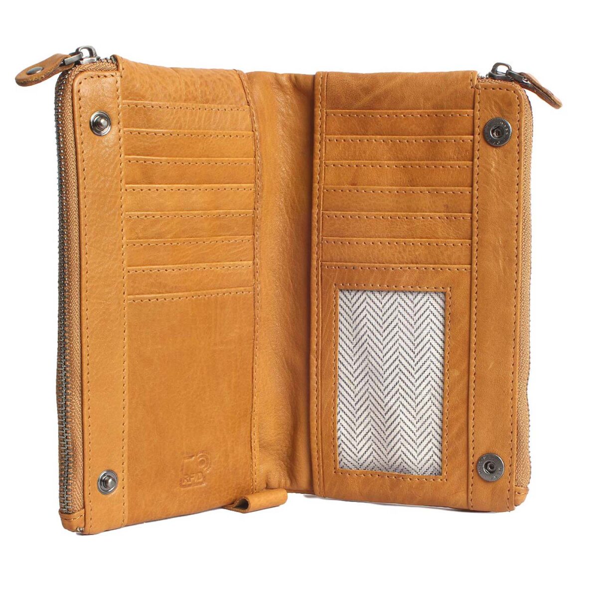 RFID leather wallet London 2A