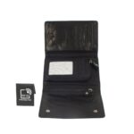 Porte-monnaie en cuir RFID Berlin 2
