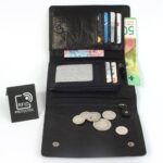 Porte-monnaie en cuir RFID Berlin 2
