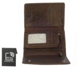 Porte-monnaie en cuir RFID Berlin 2