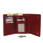 Porte-monnaie en cuir RFID Berlin 2