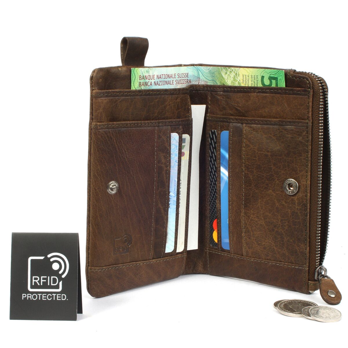 RFID leather wallet Hamburg 2