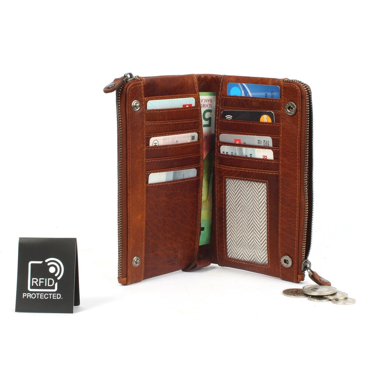 RFID leather wallet London 2