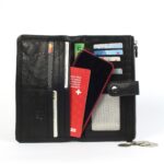 Porte-monnaie en cuir RFID New York 2