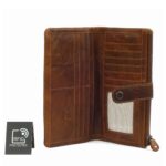 Porte-monnaie en cuir RFID New York 2