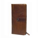 Porte-monnaie en cuir RFID New York 2