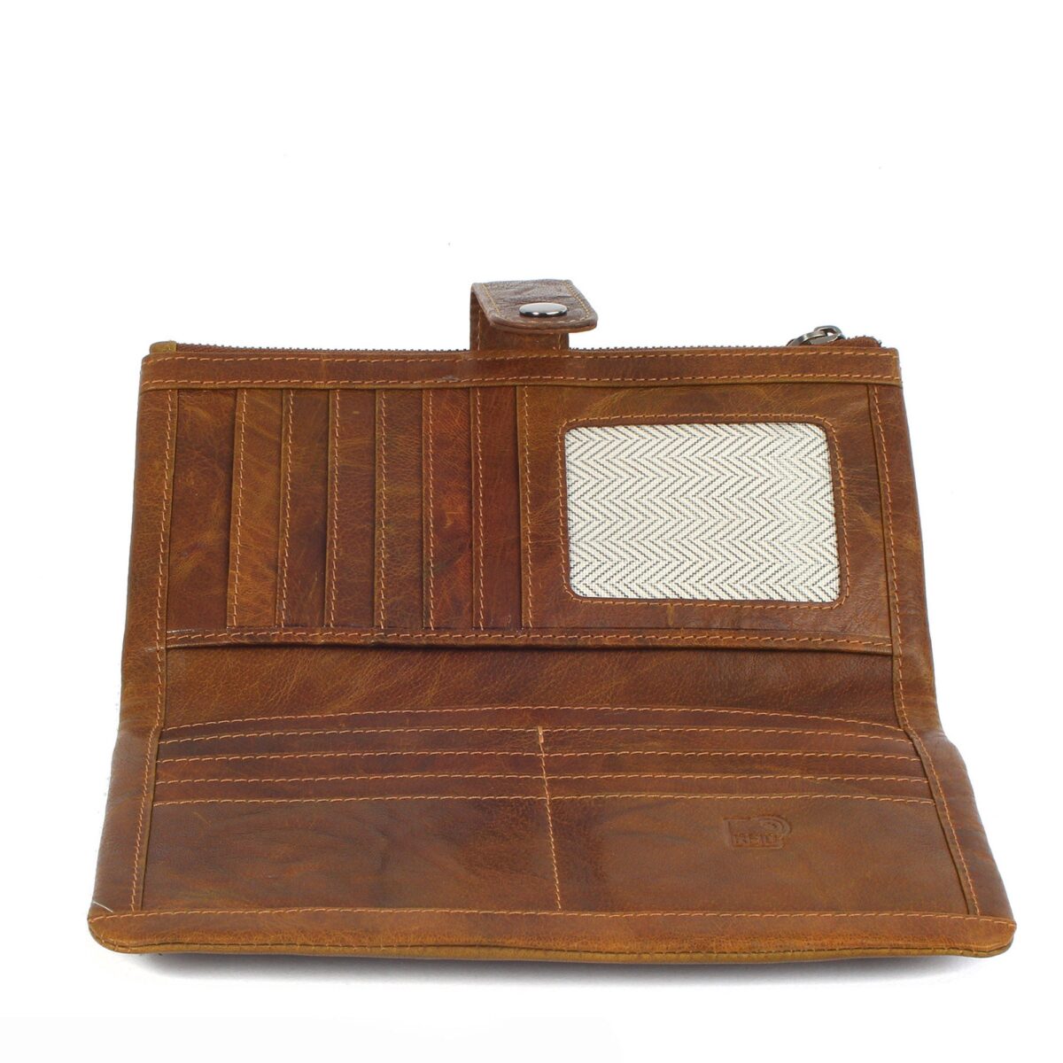 Porte-monnaie en cuir RFID New York 2