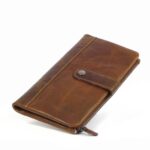 Porte-monnaie en cuir RFID New York 2
