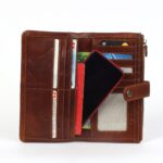 Porte-monnaie en cuir RFID New York 2