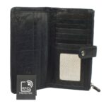 Porte-monnaie en cuir RFID New York 2
