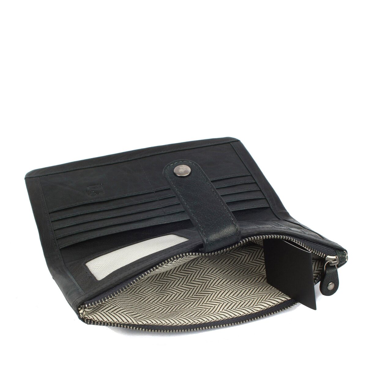 Porte-monnaie en cuir RFID New York 2