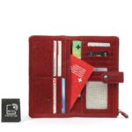 Porte-monnaie en cuir RFID New York 2