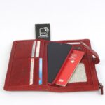 Porte-monnaie en cuir RFID New York 2