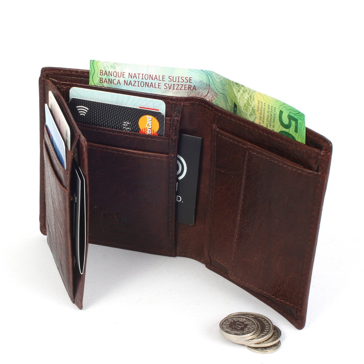 Portefeuille en cuir RFID Tokyo 2
