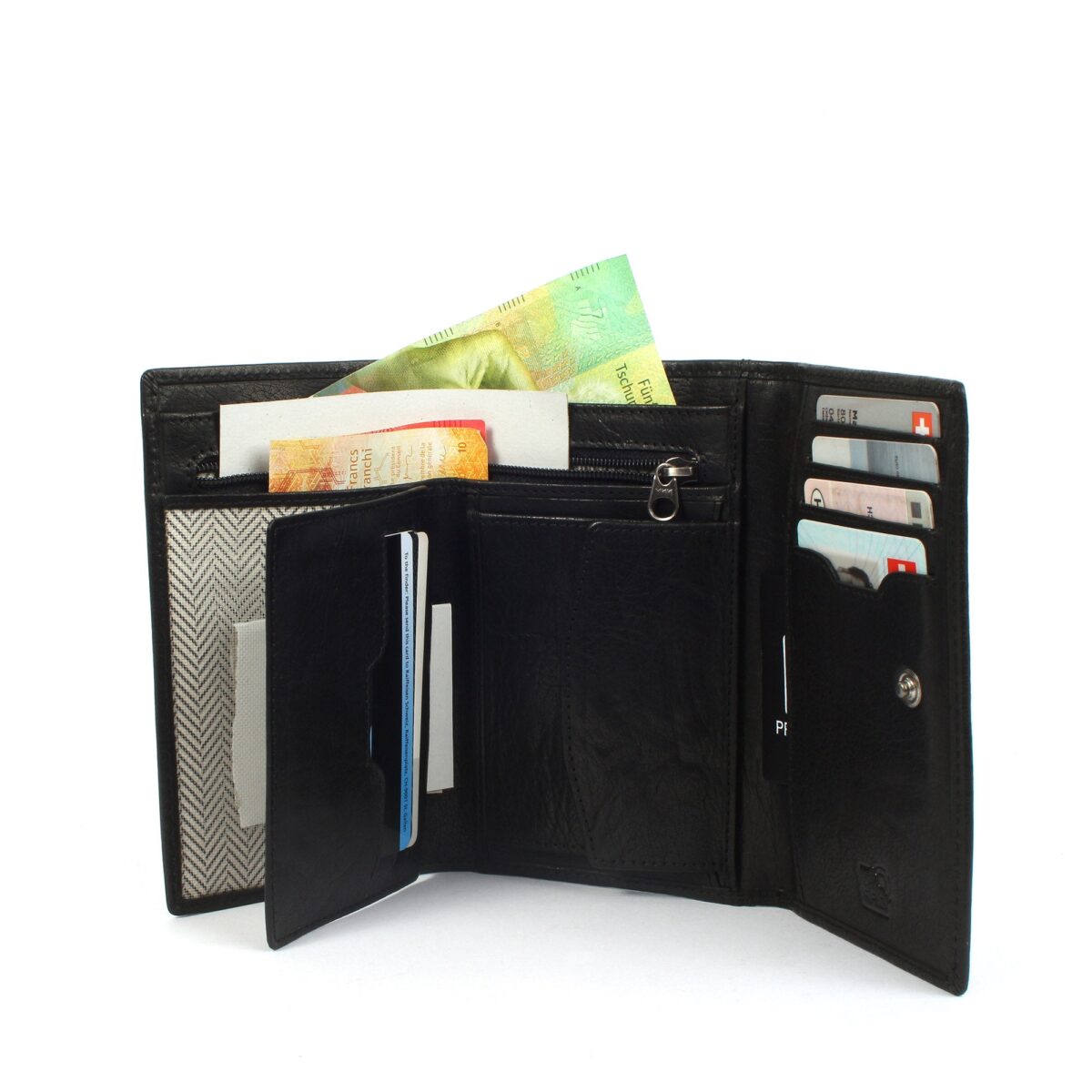 RFID leather wallet Vienna 1