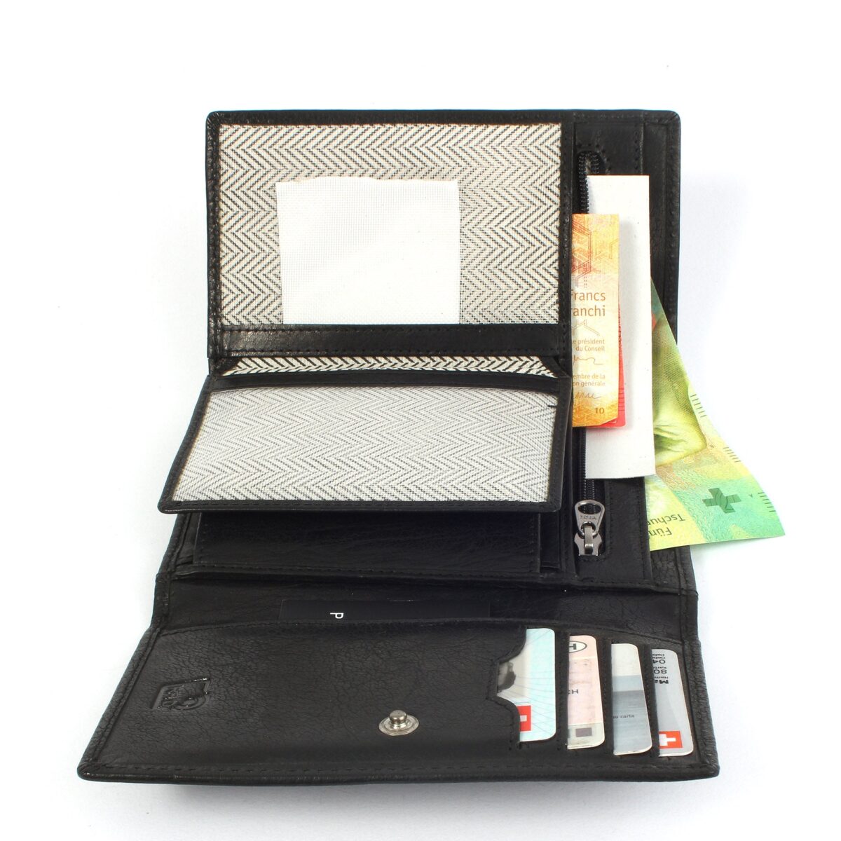 RFID leather wallet Vienna 1