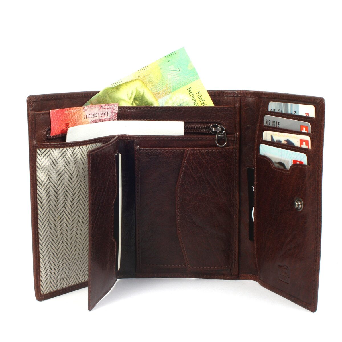 RFID leather wallet Vienna 1