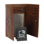 RFID leather wallet Vienna 1
