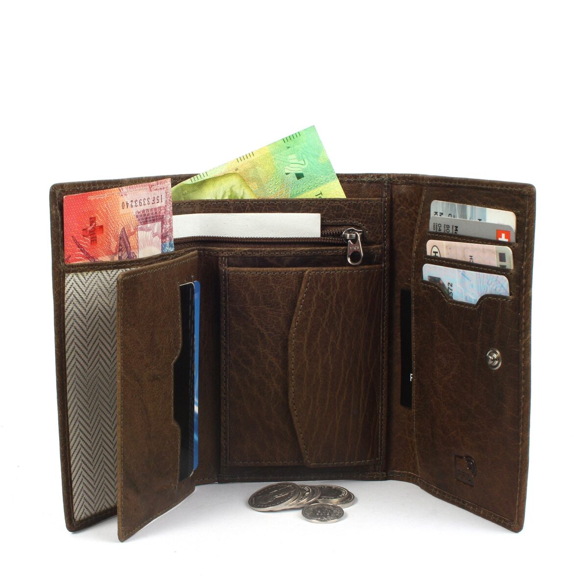 RFID leather wallet Vienna 1