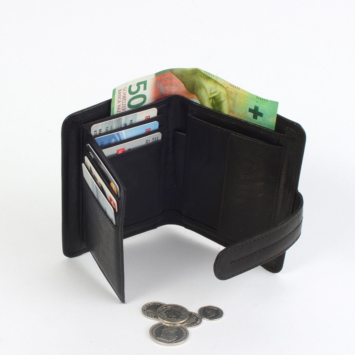 RFID leather wallet Zurich 1