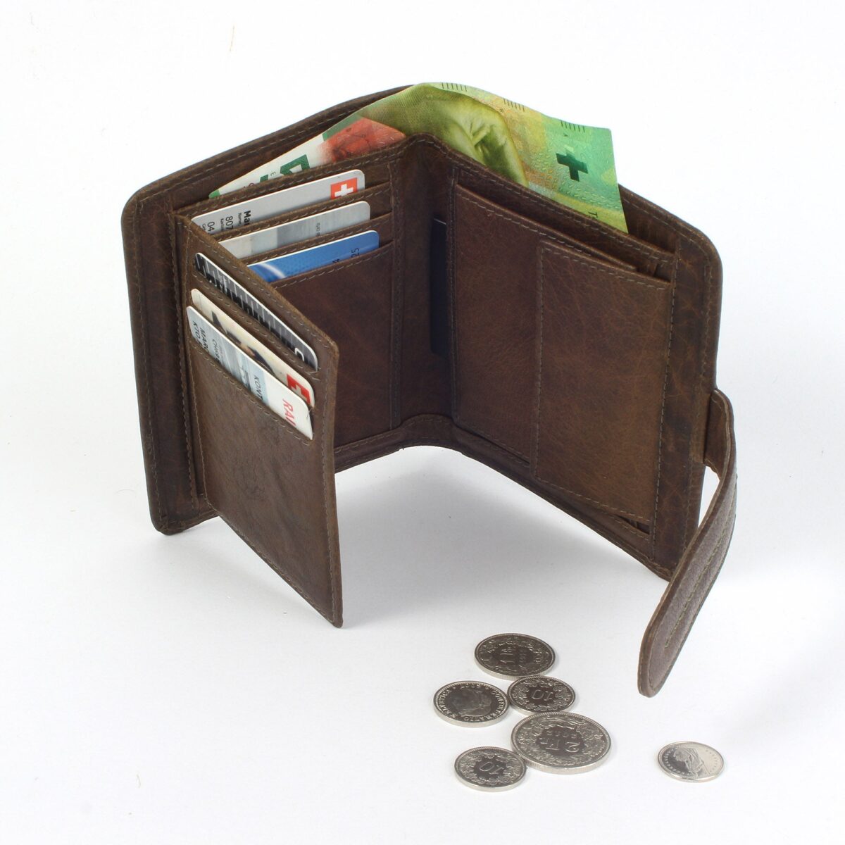 RFID leather wallet Zurich 1