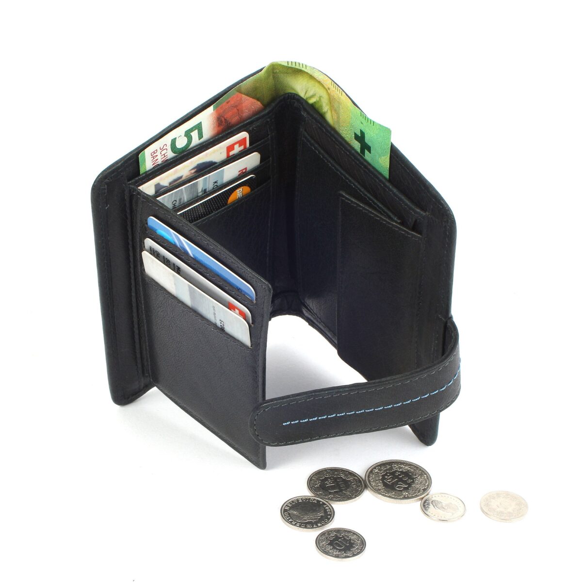 RFID leather wallet Zurich 1